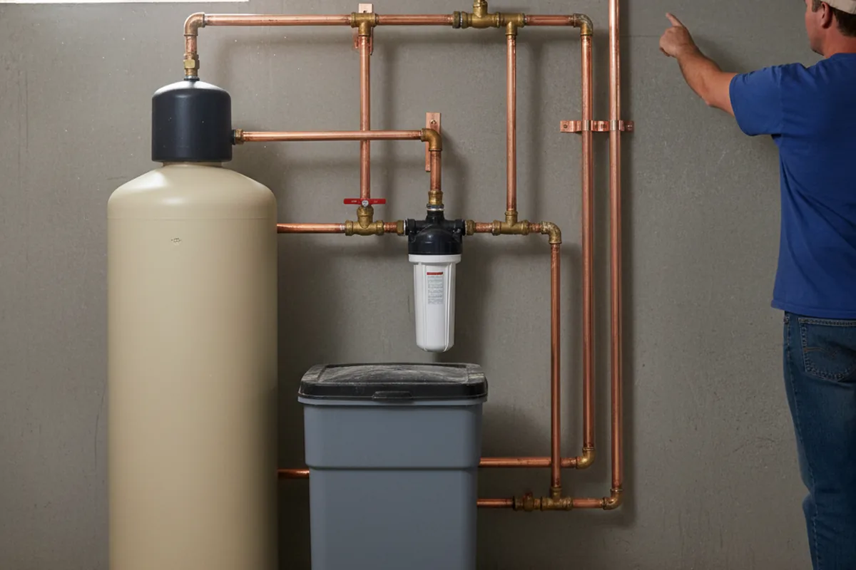 Whole-house water treatment system installed in Melcroft